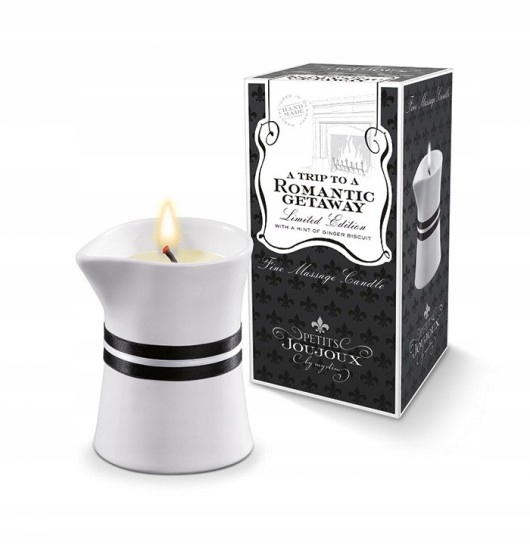 Petits Joujoux Świeca do masażu - romantic getaway - imbir i herbatniki Wariant/Rozmiar: 190 g