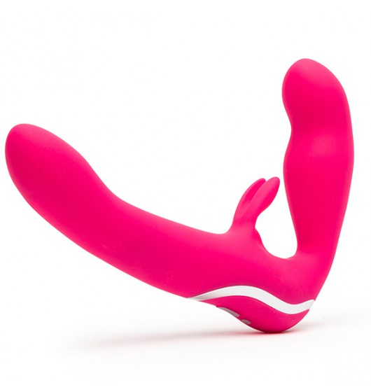 Happy Rabbit Strapless Strap-On wibrator króliczek strap on ⚫ DARMOWA DOSTAWA od 299zł ⚫ DYSKRETNA PRZESYŁKA 24H Z POLSKI ⚫