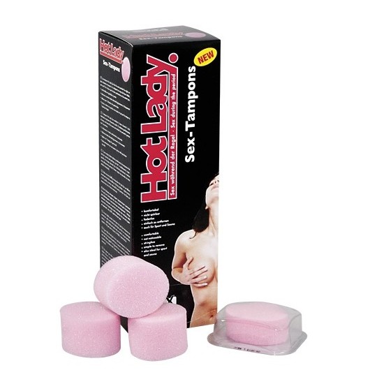 JoyDivision Hot Lady Sex-Tampons - Tampony gąbeczki Wariant/Rozmiar: 8 szt ▶️▶️ DYSKRETNIE ▶️ GWARANCJA ▶️ PRZESYŁKA 24h ▶️