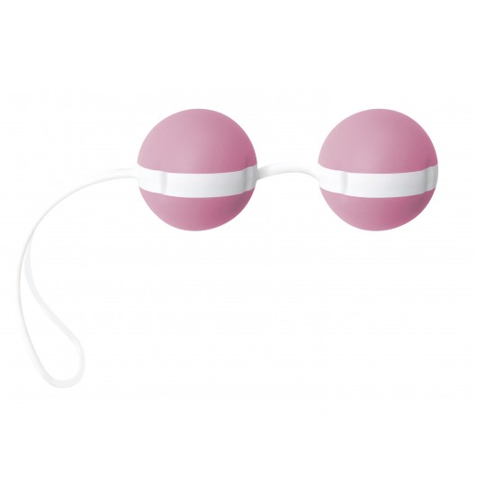 JoyDivision Joyballs Bicolored - Kulki gejszy, biało - różowe ▶️▶️ DYSKRETNIE ▶️ GWARANCJA ▶️ PRZESYŁKA 24h ▶️