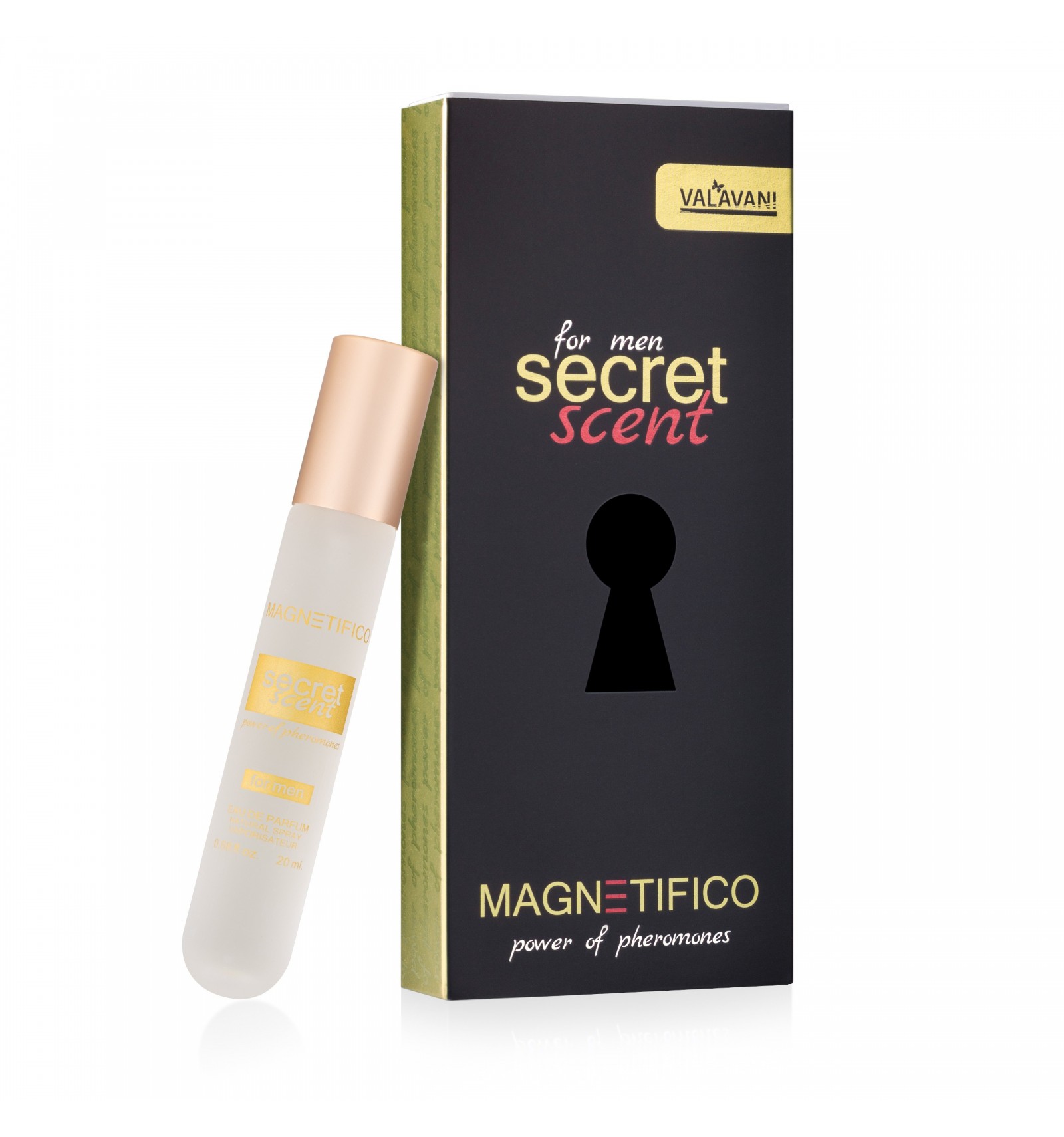 MAGNETIFICO Secret Scent - Perfumy z feromonami Dla mężczyzn Wariant/Rozmiar: 20 ml ⚫ DARMOWA DOSTAWA od 299zł ⚫ DYSKRETNA PRZESYŁKA 24H Z POLSKI ⚫