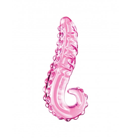 Icicles No. 24 - Szklane dildo, Różowy ⚫ DODATKOWE -10% ZNIŻKI Z KODEM: 