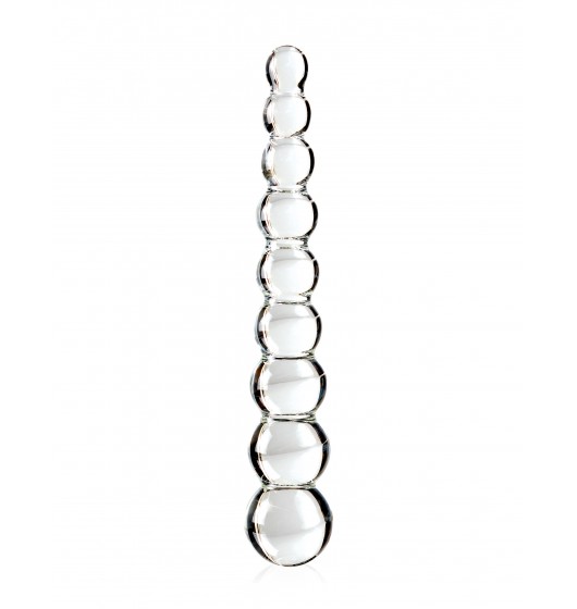 Icicles No. 2 - Szklane dildo, przezroczysty ⚫ DODATKOWE -10% ZNIŻKI Z KODEM: 