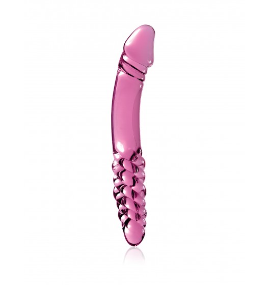 Icicles No. 57 - Szklane dildo, Różowy ⚫ DODATKOWE -10% ZNIŻKI Z KODEM: 