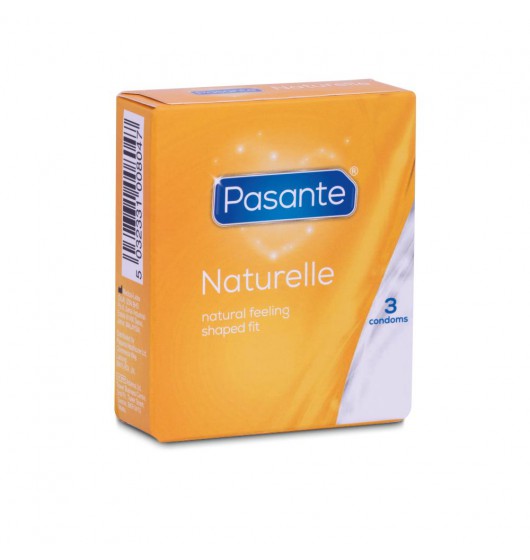 Pasante Naturelle - prezerwatywy Wariant/Rozmiar: 1 op. / 3 szt. ⚫ DARMOWA DOSTAWA od 299zł ⚫ DYSKRETNA PRZESYŁKA 24H Z POLSKI ⚫