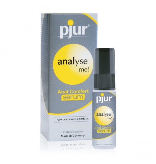 Pjur Analyse Me! Serum - lubrykant analny Wariant/Rozmiar: 20 ml ▶️▶️ DYSKRETNIE ▶️ GWARANCJA ▶️ PRZESYŁKA 24h ▶️