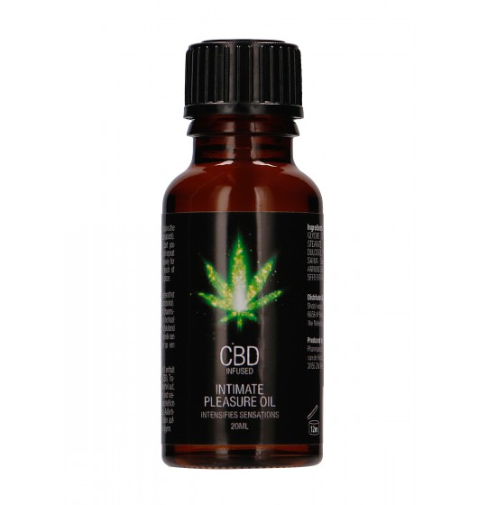 Shots CBD Intimate Pleasure - olejek do masażu Wariant/Rozmiar: 20 ml ▶️▶️ DYSKRETNIE ▶️ GWARANCJA ▶️ PRZESYŁKA 24h ▶️