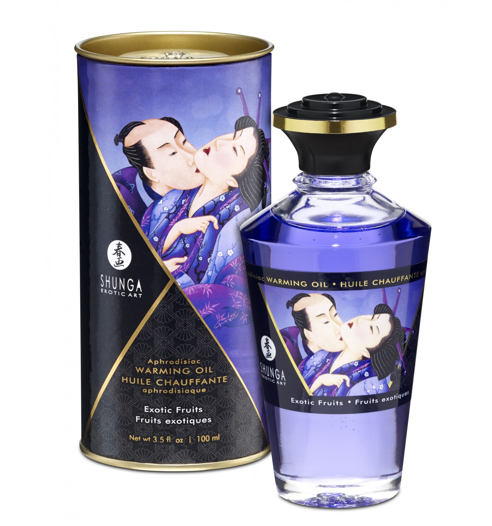 Shunga Aphrodisiac exotic fruits - olejek do masażu Wariant/Rozmiar: 100 ml ⚫ DARMOWA DOSTAWA od 299zł ⚫ DYSKRETNA PRZESYŁKA 24H Z POLSKI ⚫