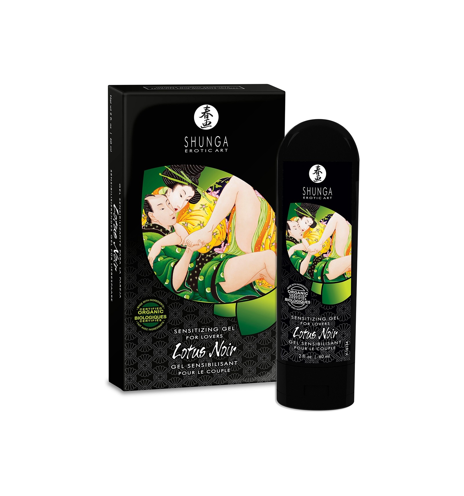 Shunga Lotus Noir stymulujący żel dla dwojga Wariant/Rozmiar: 60 ml ▶️▶️ DYSKRETNIE ▶️ GWARANCJA ▶️ PRZESYŁKA 24h ▶️