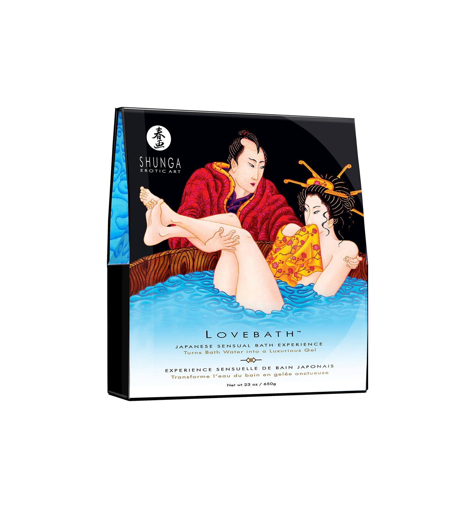 Shunga Lovebath - niebieski zestaw do żelowej kąpieli Wariant/Rozmiar: 650 g ▶️▶️ DYSKRETNIE ▶️ GWARANCJA ▶️ PRZESYŁKA 24h ▶️