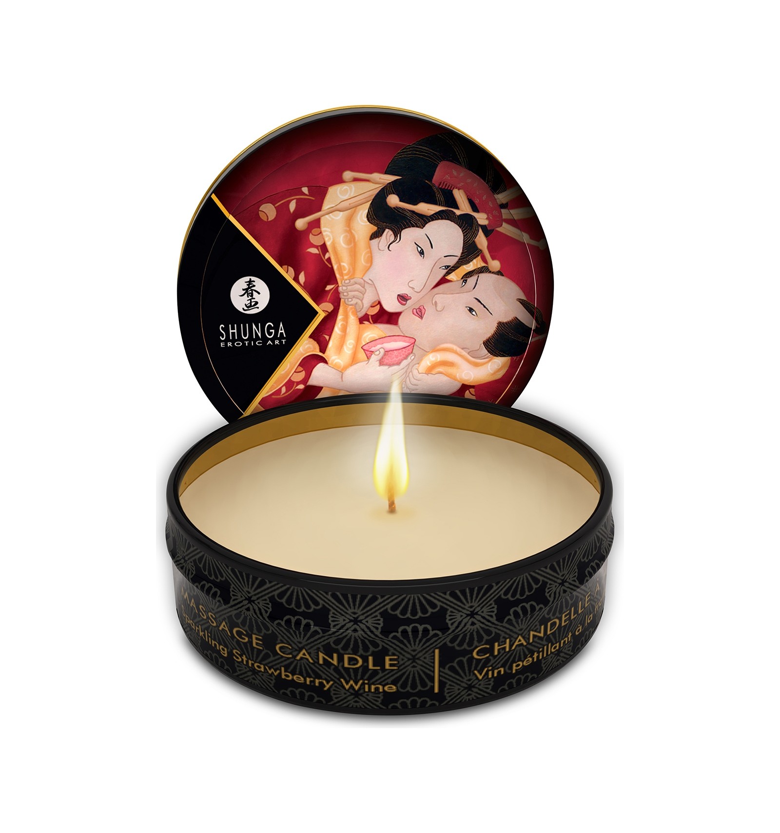Shunga świeca do masażu, truskawka Wariant/Rozmiar: 30 ml ▶️▶️ DYSKRETNIE ▶️ GWARANCJA ▶️ PRZESYŁKA 24h ▶️