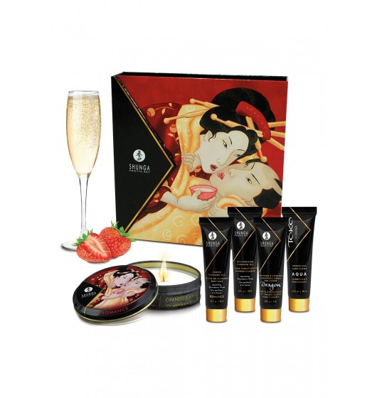 Shunga Geisha Zestaw, strawberry wine ▶️▶️ DYSKRETNIE ▶️ GWARANCJA ▶️ PRZESYŁKA 24h ▶️