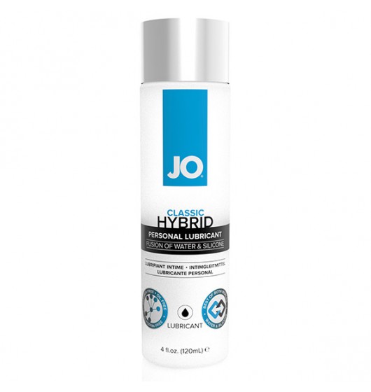 System JO Classic Hybrid Lubricant - lubrykant wodno - silikonowy Wariant/Rozmiar: 120 ml ▶️▶️ DYSKRETNIE ▶️ GWARANCJA ▶️ PRZESYŁKA 24h ▶️