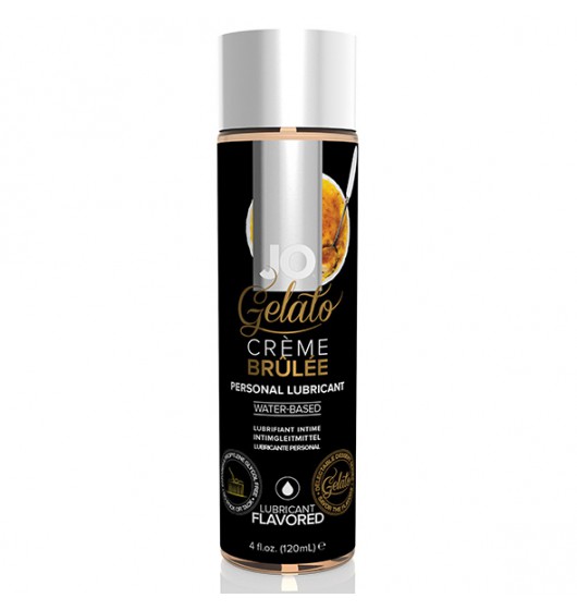 System JO Gelato - lubrykant smakowy, creme brulee Wariant/Rozmiar: 120 ml ▶️▶️ DYSKRETNIE ▶️ GWARANCJA ▶️ PRZESYŁKA 24h ▶️