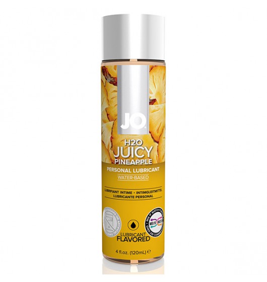 System JO H2O juicy pineapple - lubrykant smakowy Wariant/Rozmiar: 120 ml ▶️▶️ DYSKRETNIE ▶️ GWARANCJA ▶️ PRZESYŁKA 24h ▶️