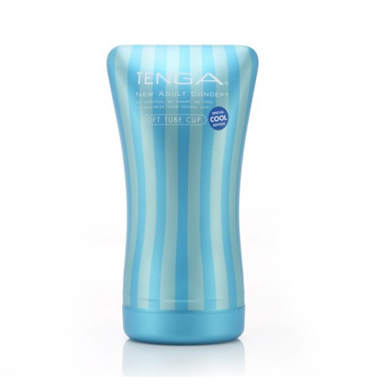 Tenga COOL EDITION SOFT TUBE CUP - masturbator ⚫ DARMOWA DOSTAWA od 299zł ⚫ DYSKRETNA PRZESYŁKA 24H Z POLSKI ⚫