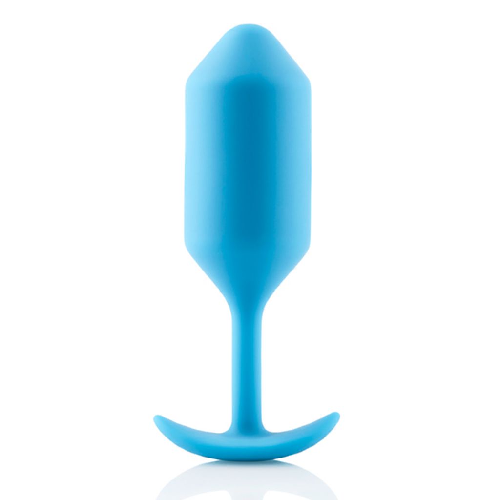 B-Vibe Snug Plug 3 -korek analny, Niebieski ▶️▶️ DYSKRETNIE ▶️ GWARANCJA ▶️ PRZESYŁKA 24h ▶️