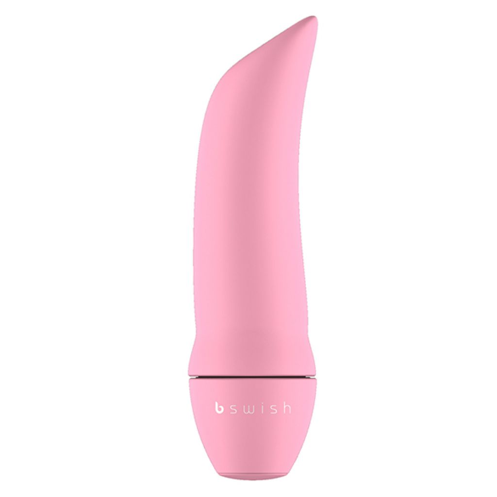 B Swish bmine Basic Curve Bullet Vibrator - Miniwibrator, Różowy jasny ▶️▶️ DYSKRETNIE ▶️ GWARANCJA ▶️ PRZESYŁKA 24h ▶️