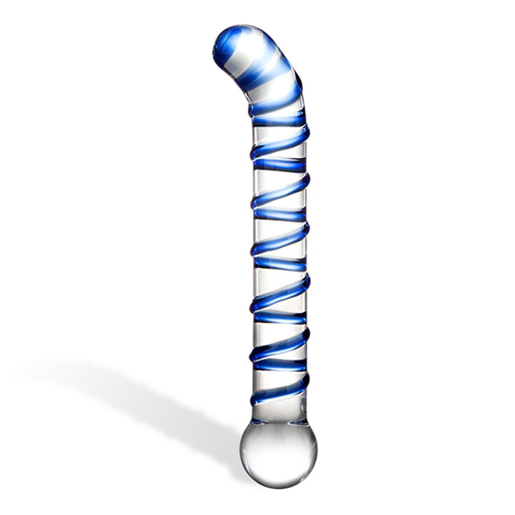 Glas Mr. Swirly G SpotGlass Dildo - Szklane dildo ▶️▶️ DYSKRETNIE ▶️ GWARANCJA ▶️ PRZESYŁKA 24h ▶️