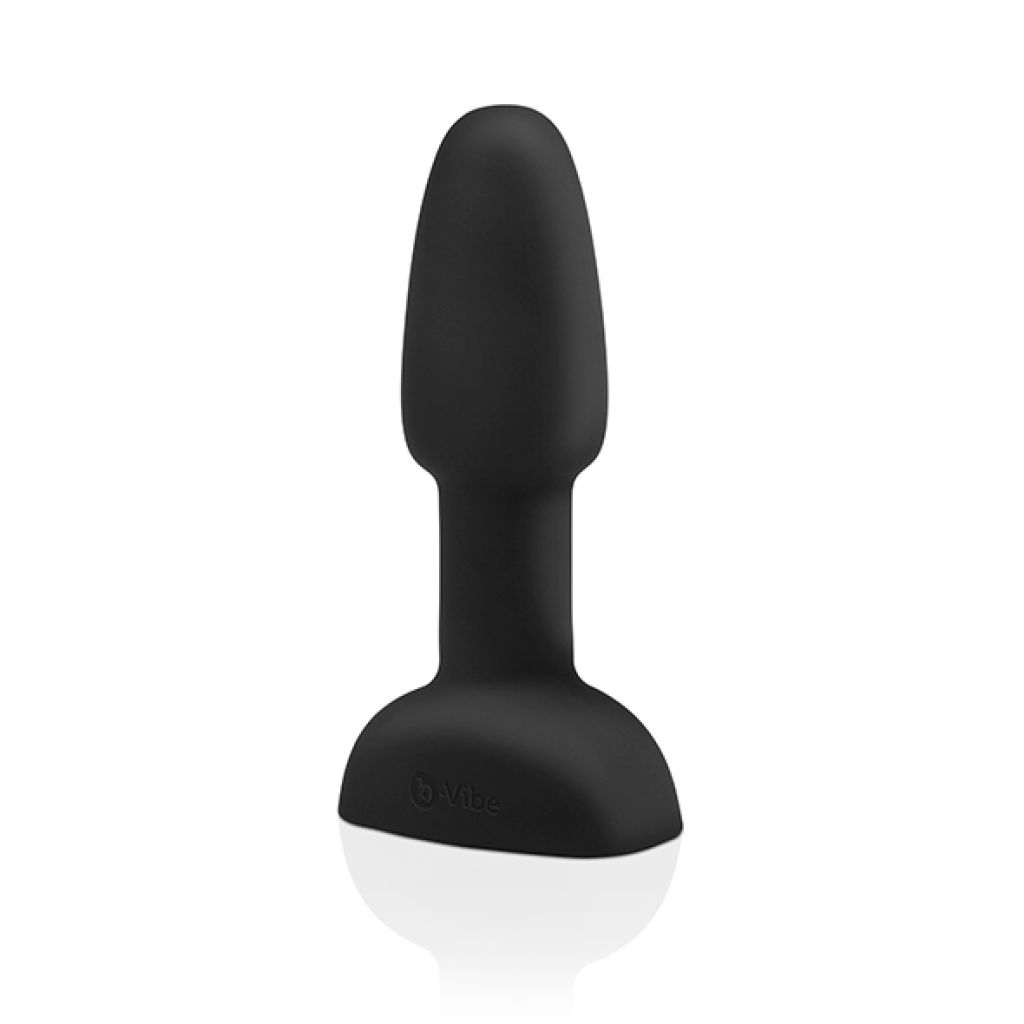 B-Vibe Rimming Petite Remote Control Plug-wibrujący korek analny, Czarny ▶️▶️ DYSKRETNIE ▶️ GWARANCJA ▶️ PRZESYŁKA 24h ▶️