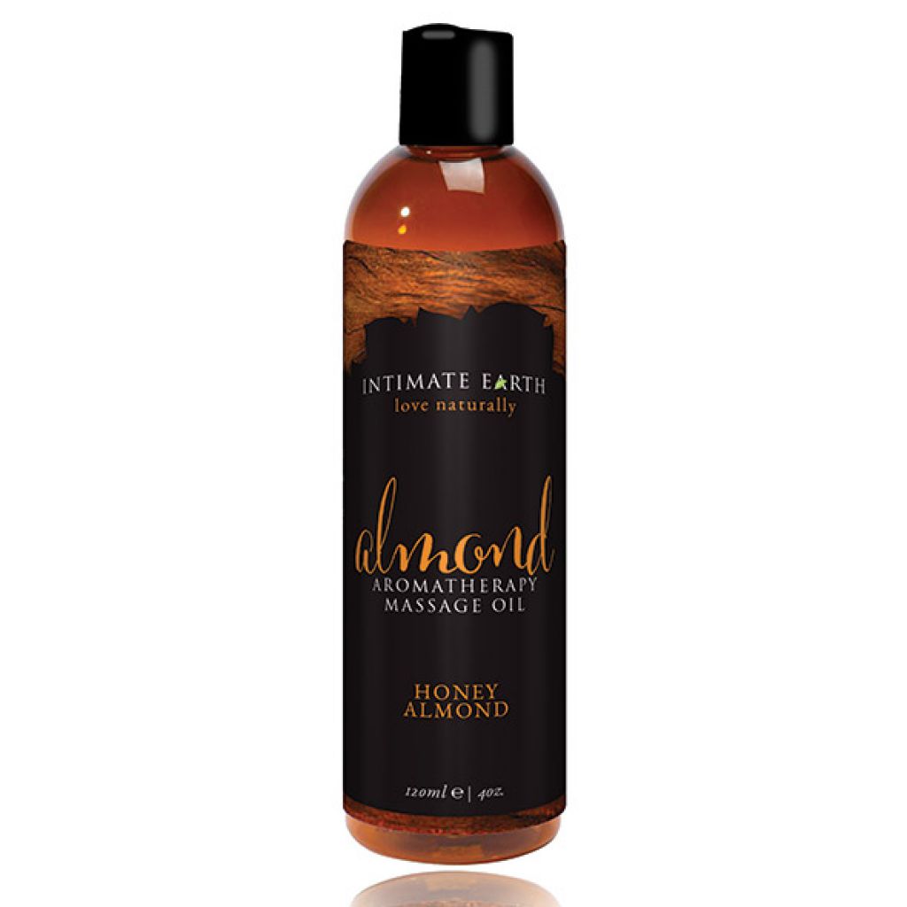 Intimate Earth Massage Oil Almond 240 ml - olejek do masażu, Miód i migdały ▶️▶️ DYSKRETNIE ▶️ GWARANCJA ▶️ PRZESYŁKA 24h ▶️