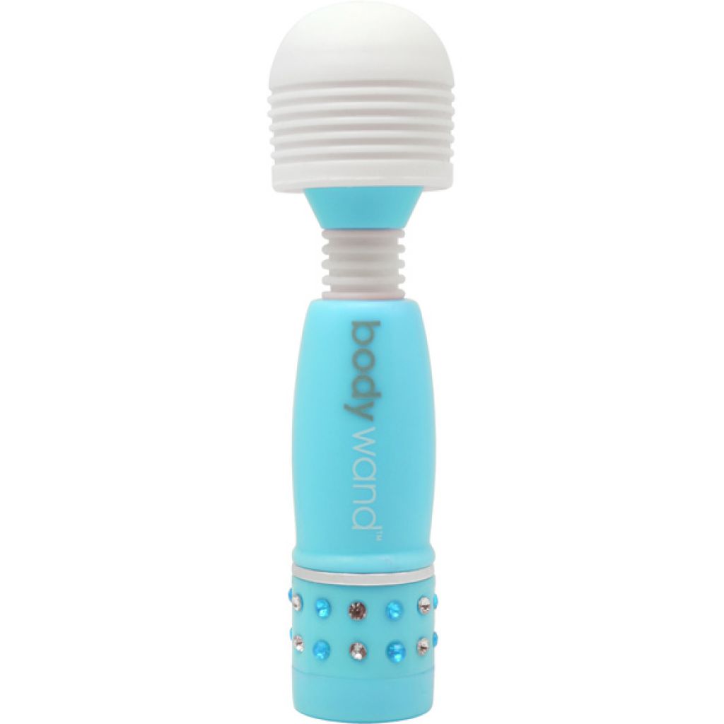 Bodywand Mini Massager - Wibrator Wand , niebieski ▶️▶️ DYSKRETNIE ▶️ GWARANCJA ▶️ PRZESYŁKA 24h ▶️