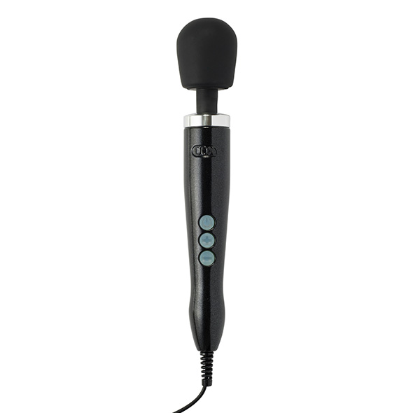 Doxy Die Cast - Wibrator Wand, czarny ▶️▶️ DYSKRETNIE ▶️ GWARANCJA ▶️ PRZESYŁKA 24h ▶️