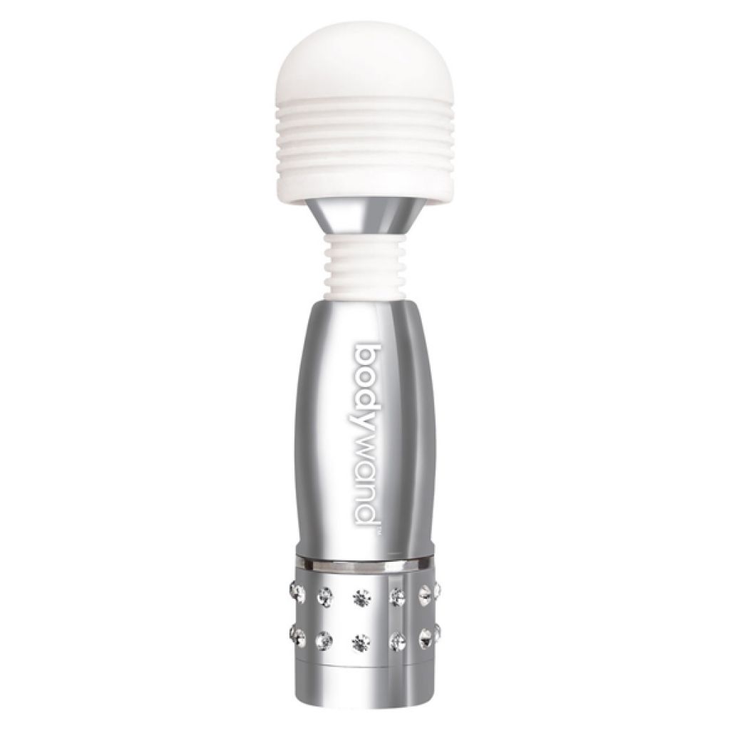 Bodywand Mini Massager - Wibrator Wand, srebrny ▶️▶️ DYSKRETNIE ▶️ GWARANCJA ▶️ PRZESYŁKA 24h ▶️