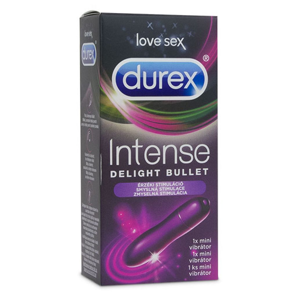 Durex Intense Delight Bullet - Miniwibrator ▶️▶️ DYSKRETNIE ▶️ GWARANCJA ▶️ PRZESYŁKA 24h ▶️