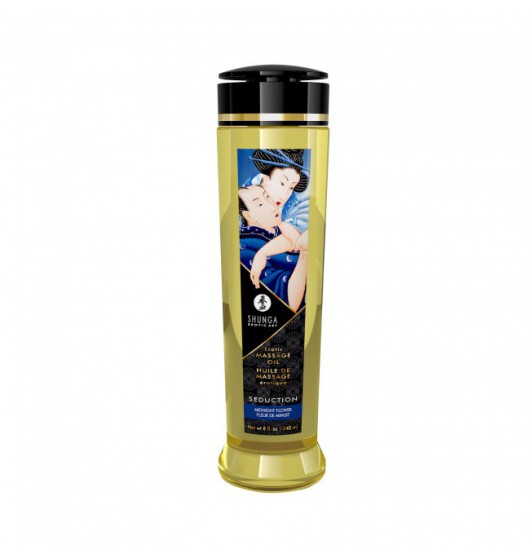 Shunga Erotic Massage Oil Seduction - kwiatowy olejek do masażu Wariant/Rozmiar: 240 ml ▶️▶️ DYSKRETNIE ▶️ GWARANCJA ▶️ PRZESYŁKA 24h ▶️