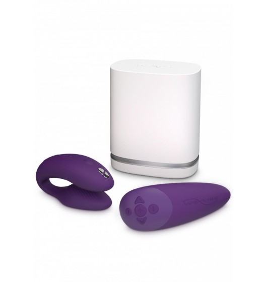 We-Vibe Chorus - wibrator dla par sterowany smartfonem, fioletowy ▶️▶️ DYSKRETNIE ▶️ GWARANCJA ▶️ PRZESYŁKA 24h ▶️