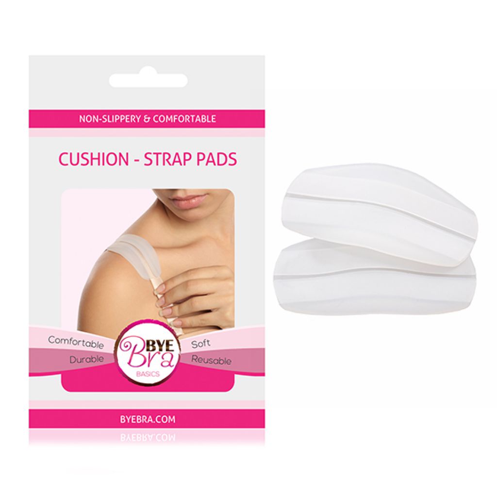 Bye Bra Cushion Strap Pads - Podkładki pod ramiączka, przezroczysty ▶️▶️ DYSKRETNIE ▶️ GWARANCJA ▶️ PRZESYŁKA 24h ▶️