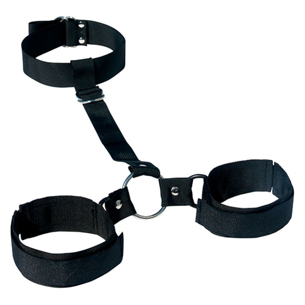 Sex&Mischief Shadow Neck and Wrist Restraint - Pasy do krępowania ▶️▶️ DYSKRETNIE ▶️ GWARANCJA ▶️ PRZESYŁKA 24h ▶️