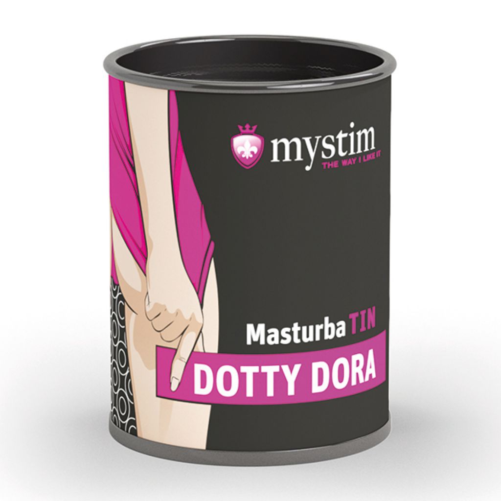 Mystim MasturbaTIN Dotty Dora Dots - Masturbator klasyczny ⚫ DARMOWA DOSTAWA od 299zł ⚫ DYSKRETNA PRZESYŁKA 24H Z POLSKI ⚫