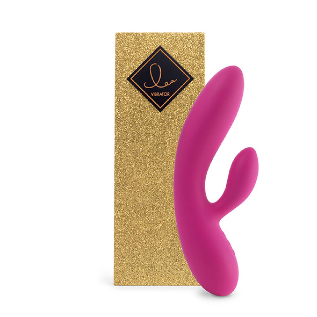 FeelzToys Lea Vibrator - Wibrator króliczek, Czerwony, Rubin ▶️▶️ DYSKRETNIE ▶️ GWARANCJA ▶️ PRZESYŁKA 24h ▶️