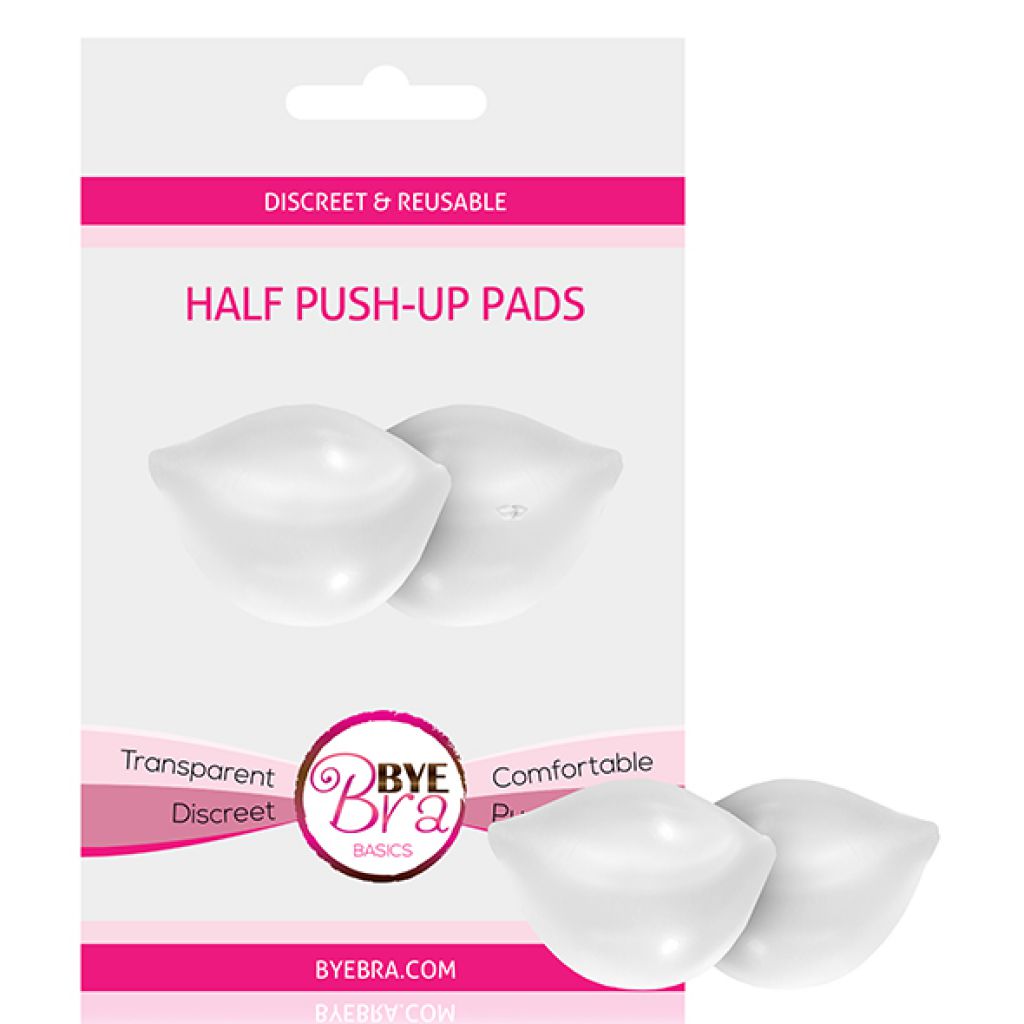 Bye Bra Half Push Up Pads - Bye Bra, przezroczysty ⚫ DARMOWA DOSTAWA od 299zł ⚫ DYSKRETNA PRZESYŁKA 24H Z POLSKI ⚫