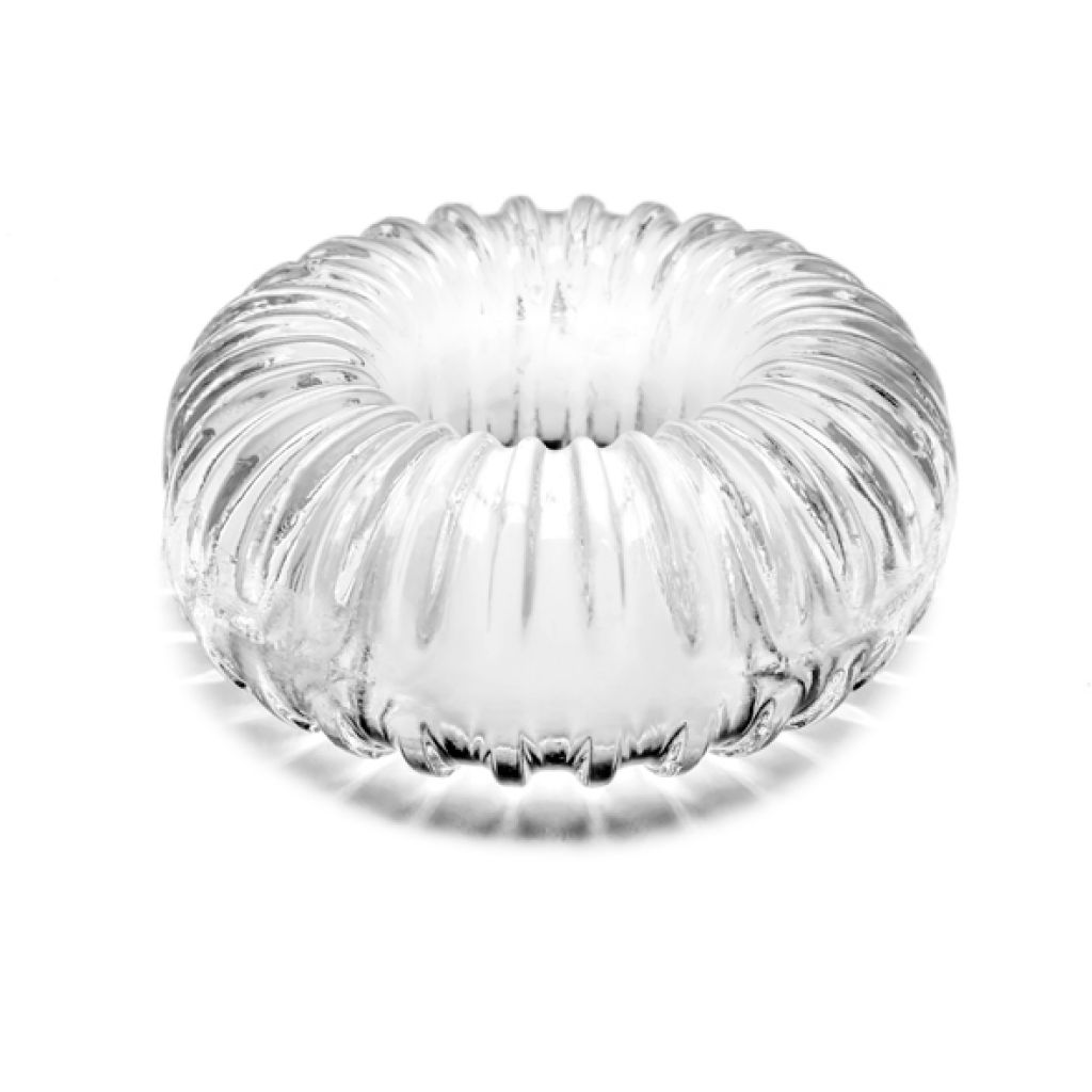 Perfect Ribbed Ring Clear - Elastyczny pierścień erekcyjny, Przezroczysty ▶️▶️ DYSKRETNIE ▶️ GWARANCJA ▶️ PRZESYŁKA 24h ▶️