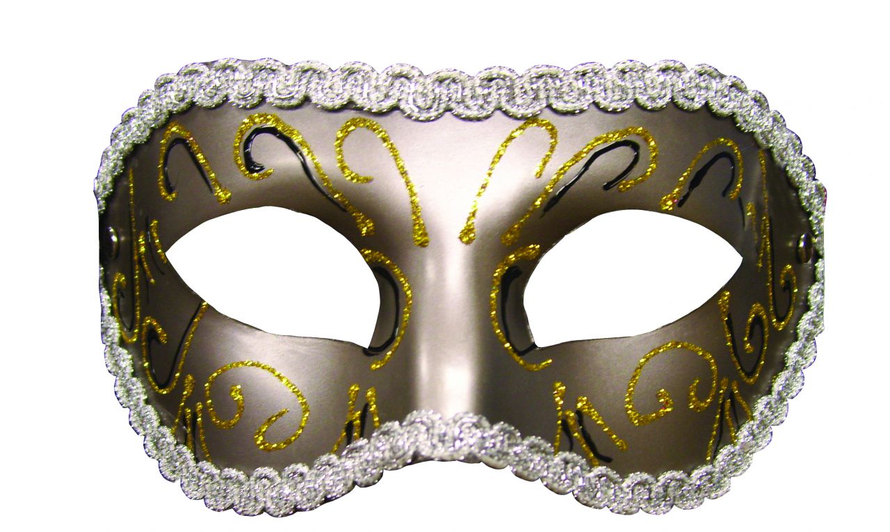 Sex&Mischief Grey Masquerade Mask - Maska karnawałowa ▶️▶️ DYSKRETNIE ▶️ GWARANCJA ▶️ PRZESYŁKA 24h ▶️