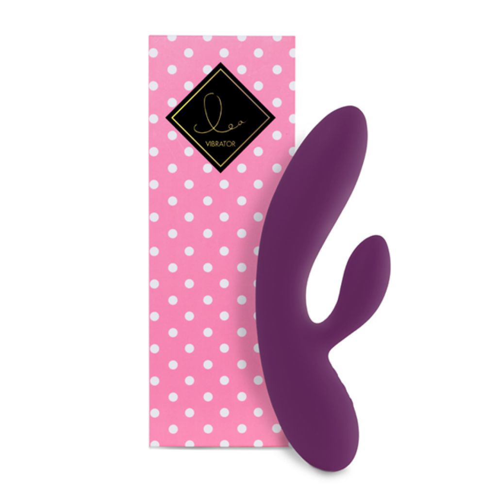 FeelzToys Lea Vibrator - Wibrator Króliczek, Fioletowy ▶️▶️ DYSKRETNIE ▶️ GWARANCJA ▶️ PRZESYŁKA 24h ▶️