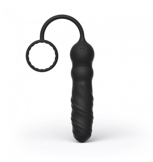 Marc Dorcel Deep Seeker Plug Anal - Zdalnie sterowany korek analny z pierścieniem erekcyjnym ▶️▶️ DYSKRETNIE ▶️ GWARANCJA ▶️ PRZESYŁKA 24h ▶️