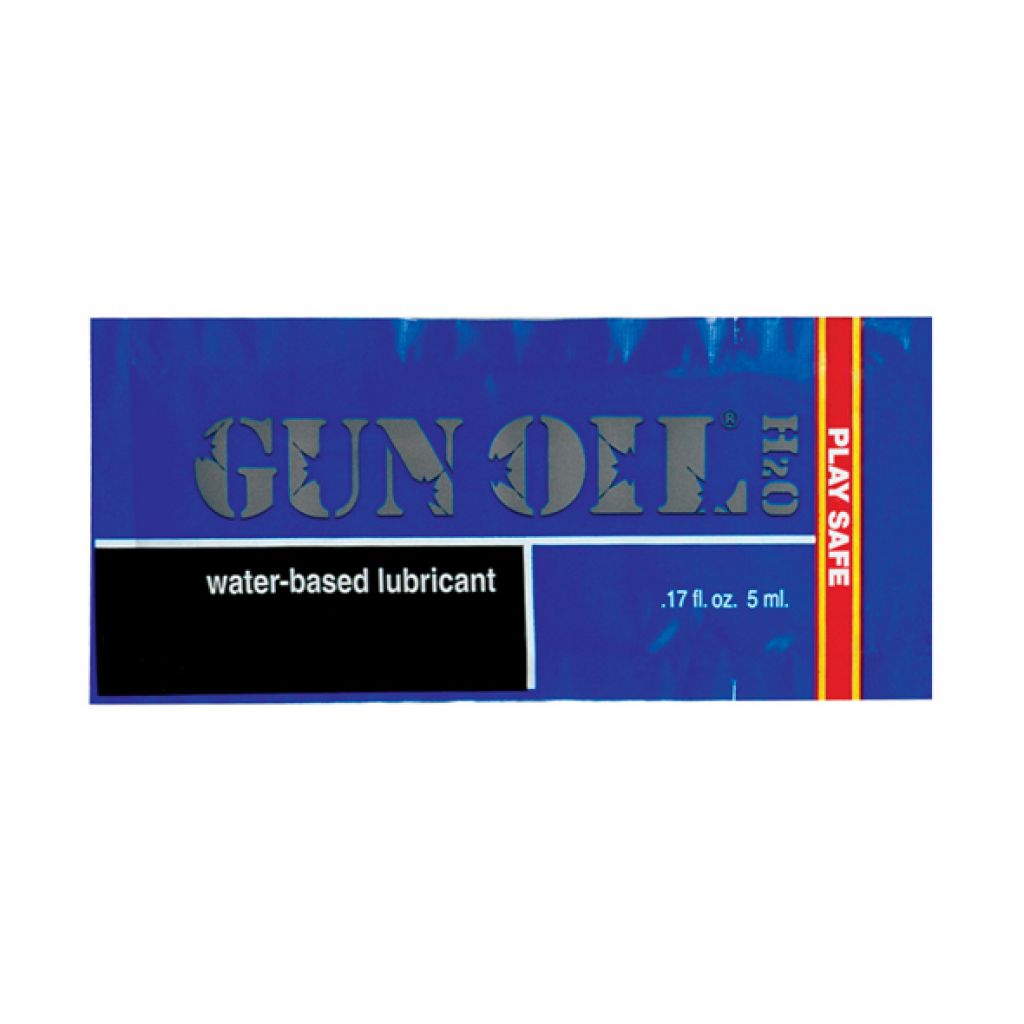 Gun Oil H2O Water Based Lubricant 5 ml - Lubrykant wodny ▶️▶️ DYSKRETNIE ▶️ GWARANCJA ▶️ PRZESYŁKA 24h ▶️