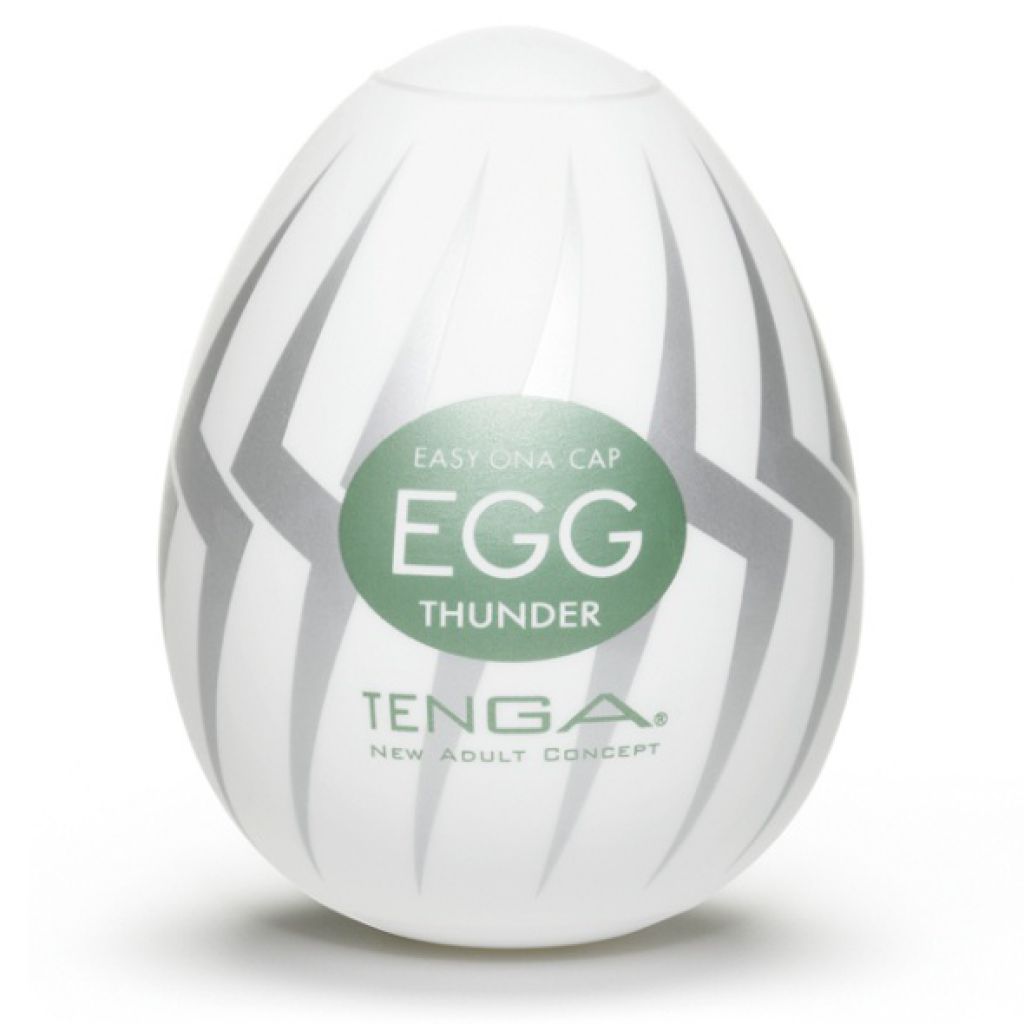 Tenga Egg Thunder - masturbator w kształcie jajka ▶️▶️ DYSKRETNIE ▶️ GWARANCJA ▶️ PRZESYŁKA 24h ▶️