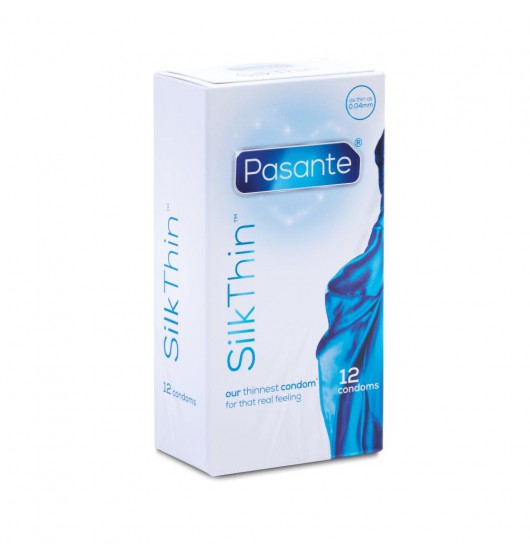 Pasante Thin Silk - prezerwatywy 12 szt ⚫ DARMOWA DOSTAWA od 299zł ⚫ DYSKRETNA PRZESYŁKA 24H Z POLSKI ⚫