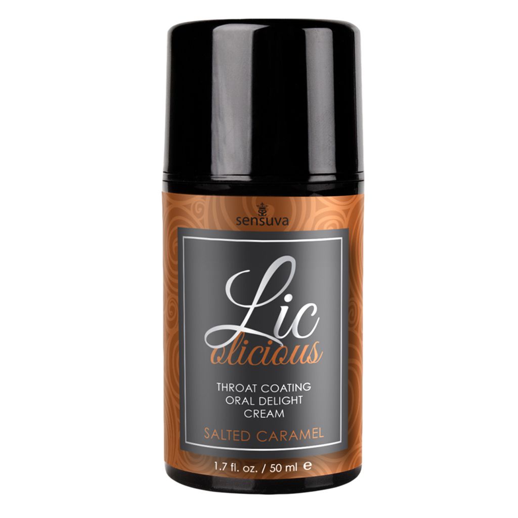 Sensuva Lic olicious Salted Caramel Oral Delight Cream 50 ml - żel do seksu oralnego ⚫ DARMOWA DOSTAWA od 299zł ⚫ DYSKRETNA PRZESYŁKA 24H Z POLSKI ⚫