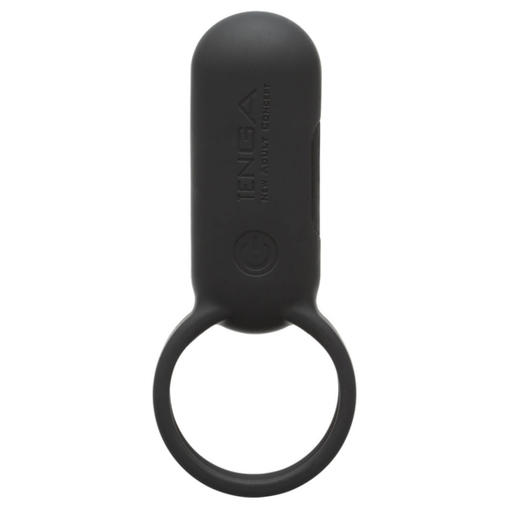 Tenga Smart Vibe Ring Black - Wibrujący pierścień erekcyjny ▶️▶️ DYSKRETNIE ▶️ GWARANCJA ▶️ PRZESYŁKA 24h ▶️