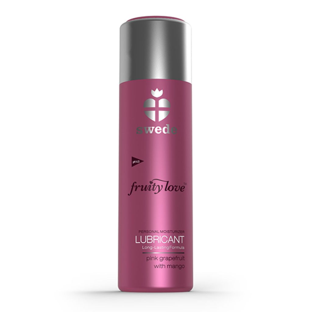 Swede Fruity Love Lubricant Pink Grapefruit Mango 100 ml - Lubrykant owocowy, Różowy grejfrut, mango