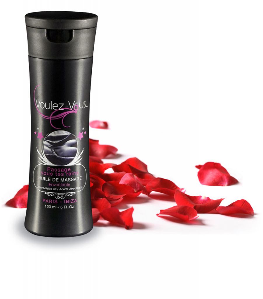 Voulez-Vous... Massage Oil Rose Petals - Olejek do masażu o smaku Róży ▶️▶️ DYSKRETNIE ▶️ GWARANCJA ▶️ PRZESYŁKA 24h ▶️