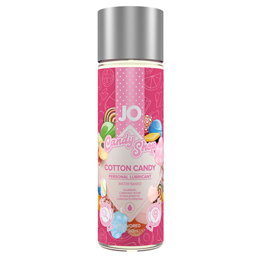 System JO Candy Shop H2O Cotton Candy Lubricant 60 ml - lubrykant na bazie wody o smaku waty cukrowej