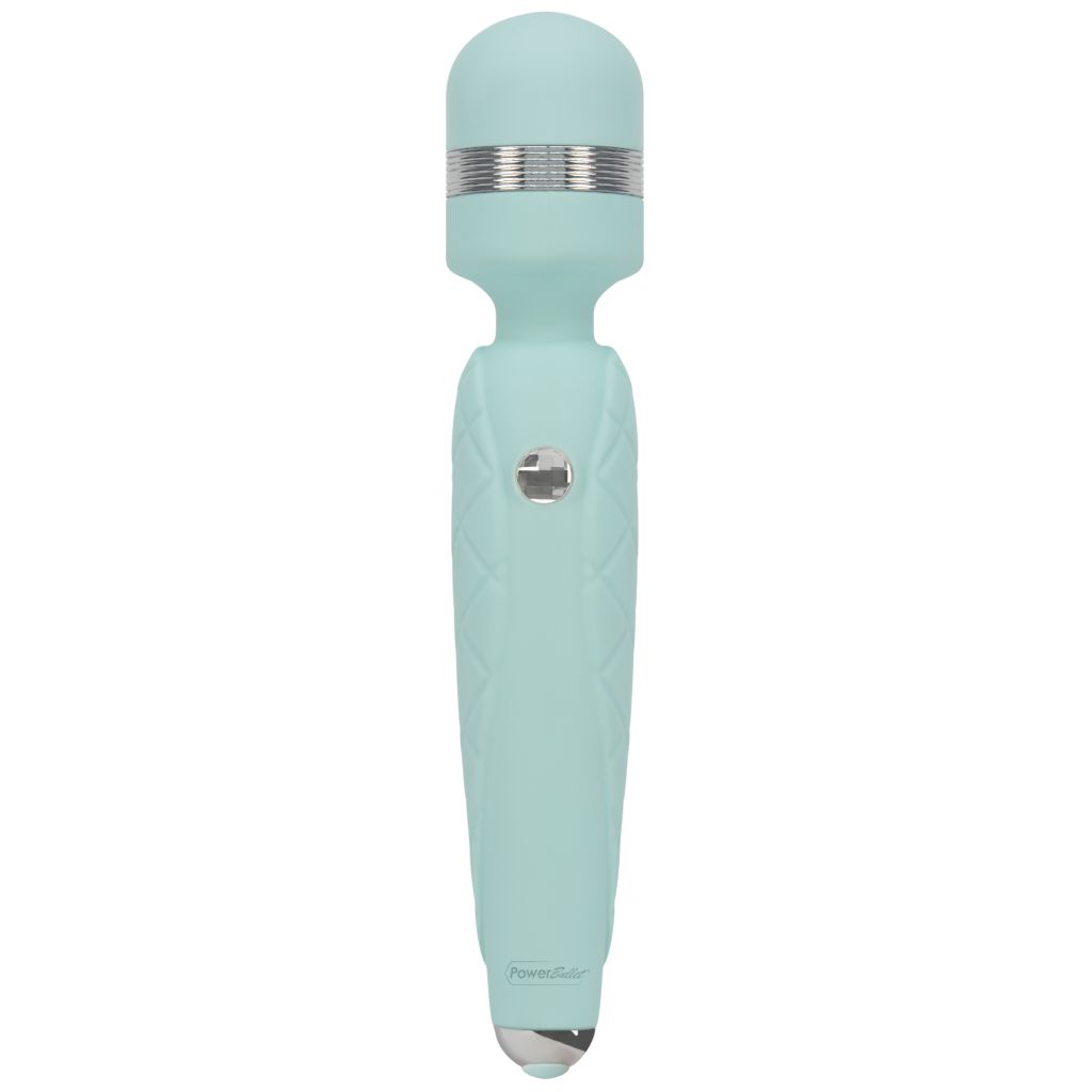 Pillow Talk Cheeky Wand Massager Teal - wibrator wand, Zielony ▶️▶️ DYSKRETNIE ▶️ GWARANCJA ▶️ PRZESYŁKA 24h ▶️