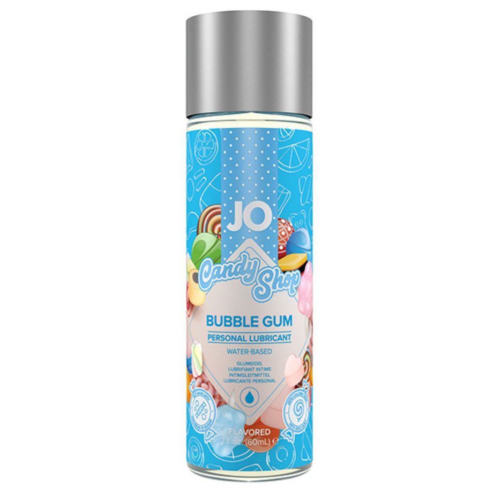 System JO Candy Shop H2O Bubblegum Lubricant 60 ml - lubrykant na bazie wody o smaku gumy balonowej ▶️▶️ DYSKRETNIE ▶️ GWARANCJA ▶️ PRZESYŁKA 24h ▶️